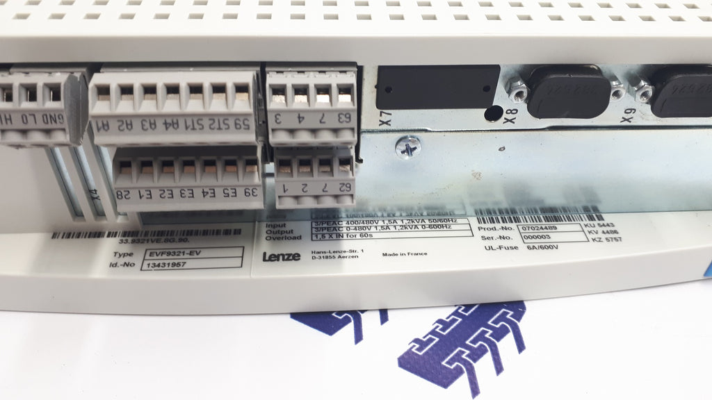 Lenze EVF9321-EV Lenze 9300 Vector Servo Drive