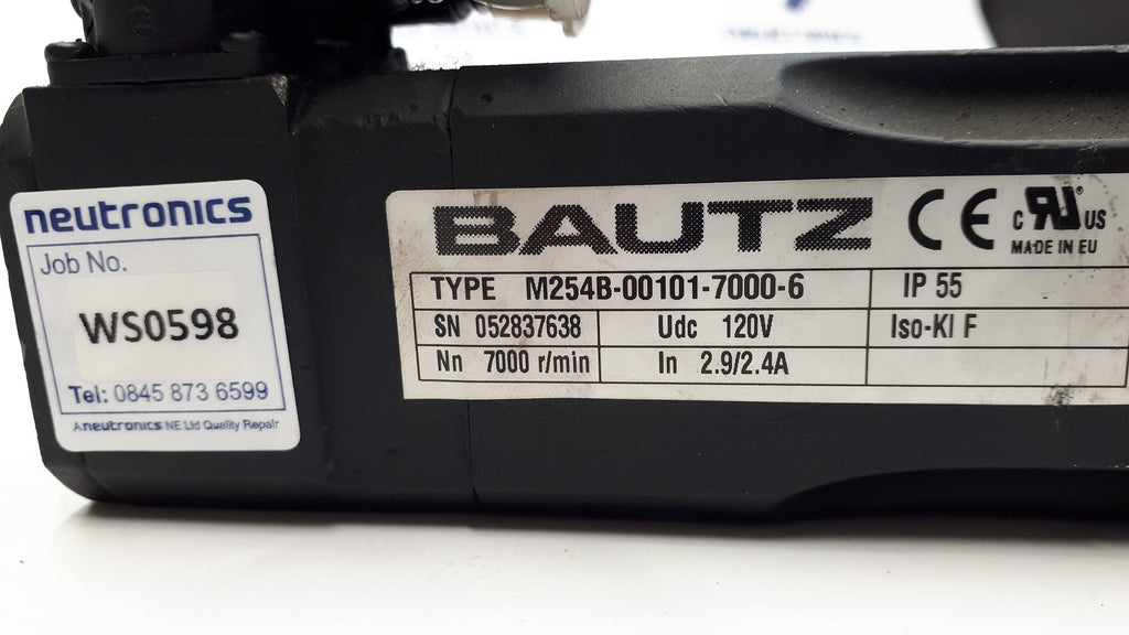 Bautz M254B-00101-7000-6 Motor