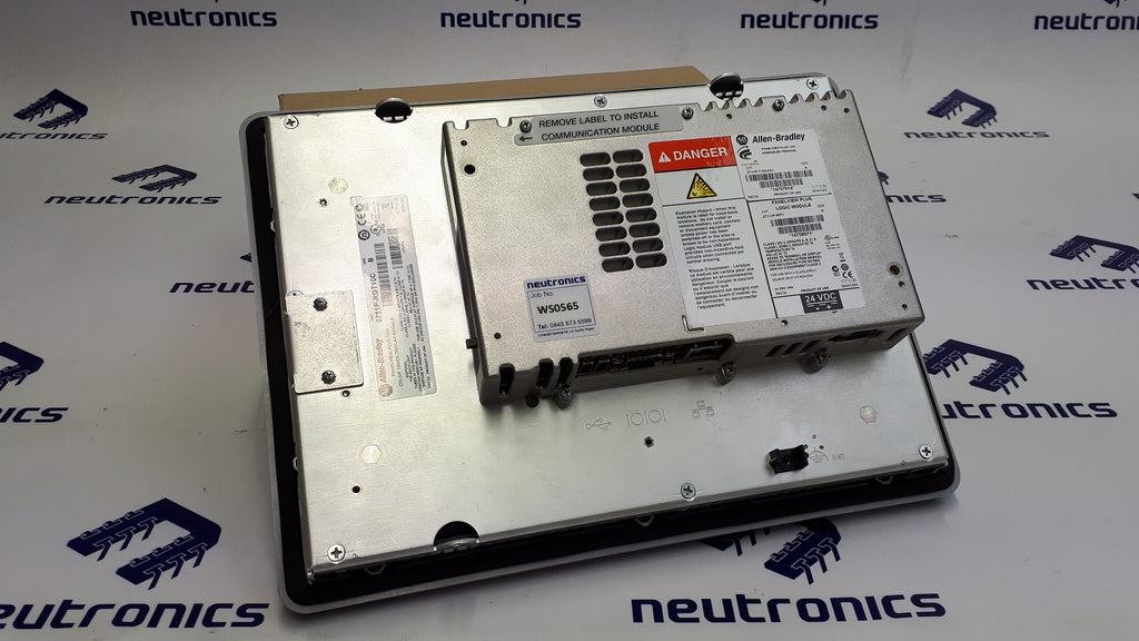 Allen-Bradley 2711P-T10C4D1 Panelview Plus 1000 + Logic Module