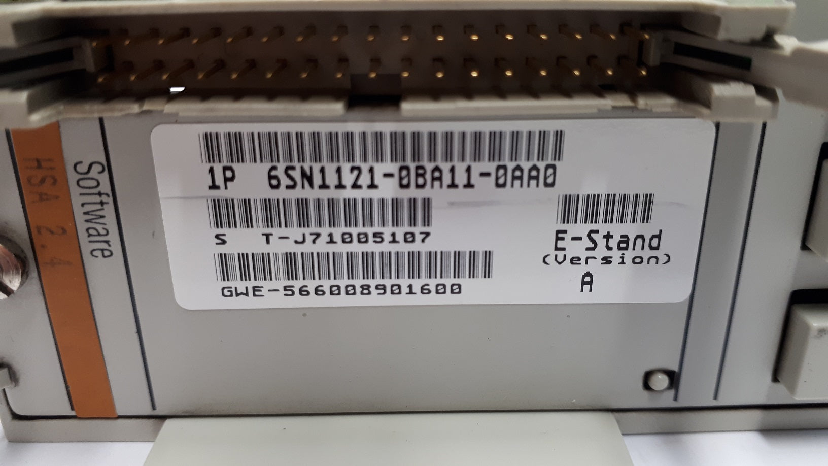 Siemens 6SN1121-0BA11-0AA0 Drive
