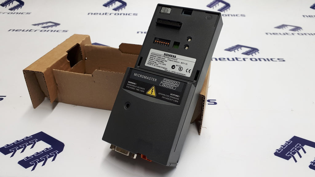 Siemens 6SE6400-IPB00-0AA0 Micromaster 4 Profibus Module