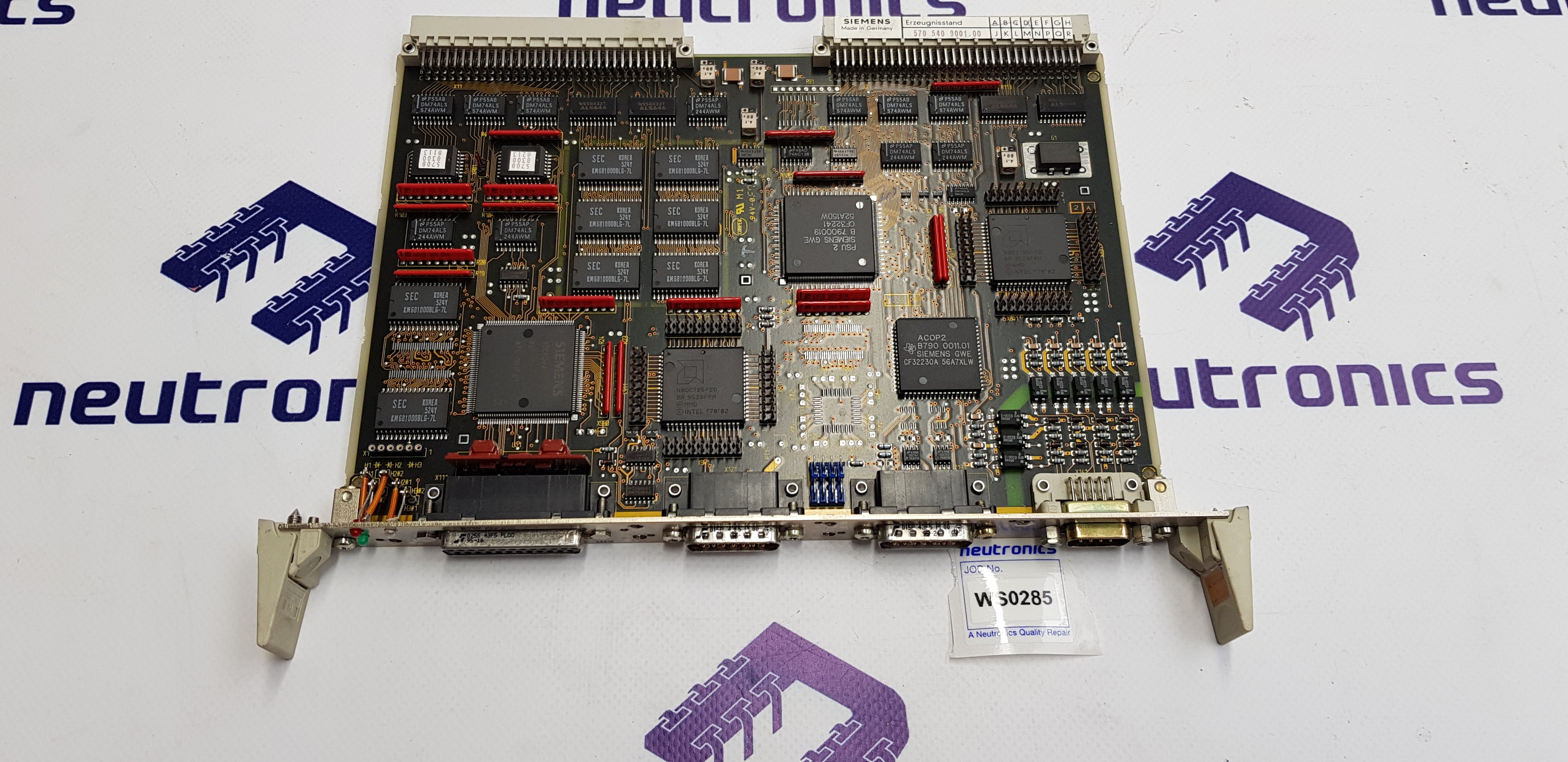 Siemens 6FC51100CB010AA0 Drive Card