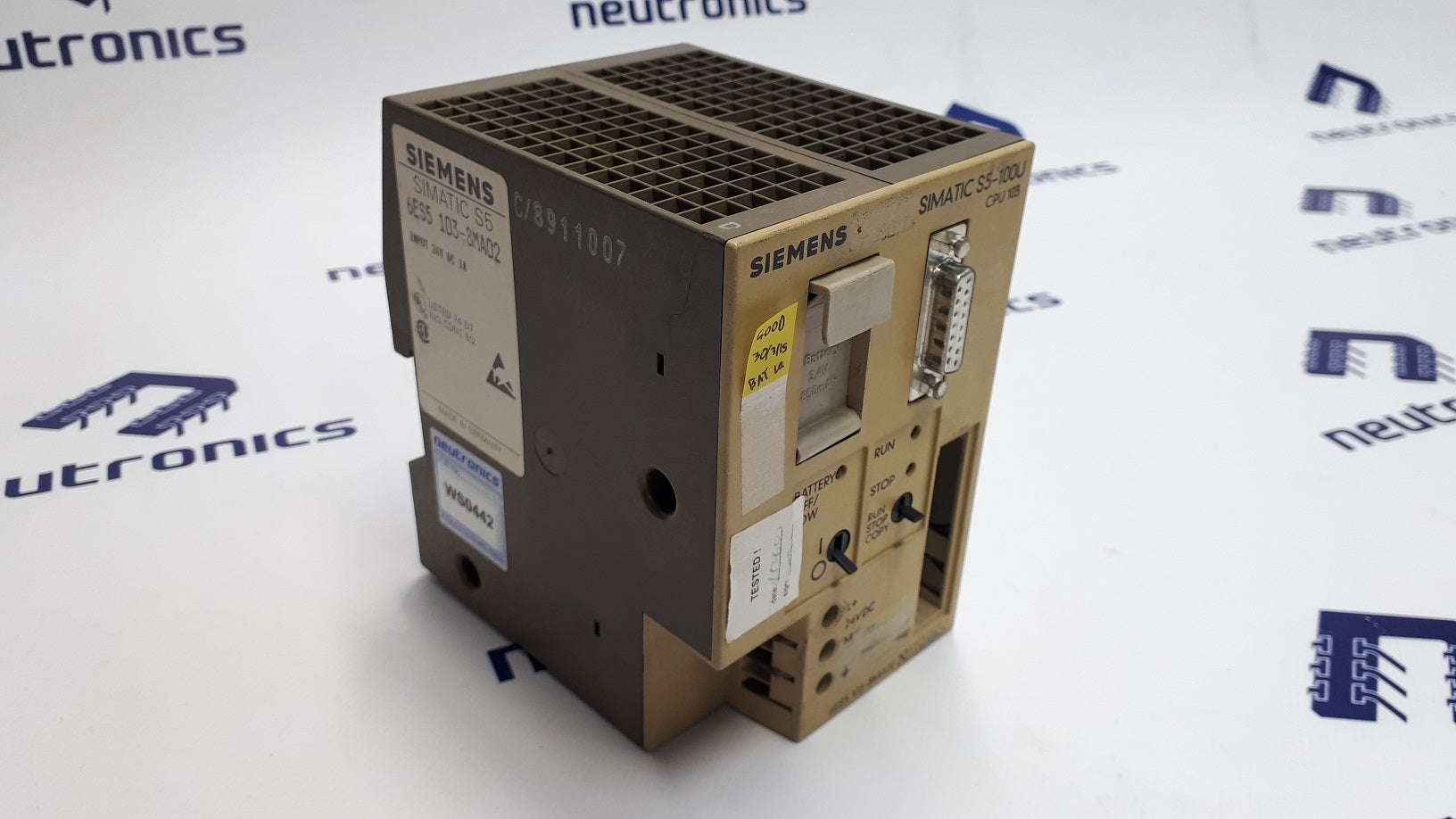 Siemens 6ES5 103-8MA02 Simatic S5-100U CPU 103 Module