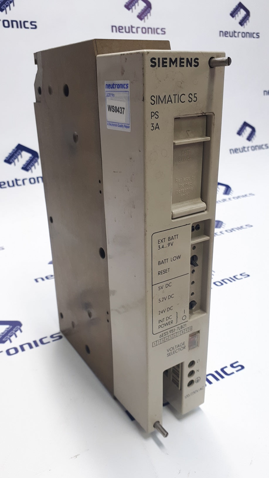 Siemens 6ES5 951-7LB21 Simatic S5 Power Supply Module