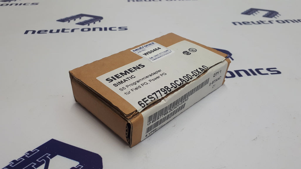 Siemens 6ES7 798-0CA00-0XA0 Simatic PG EPROM Adapter