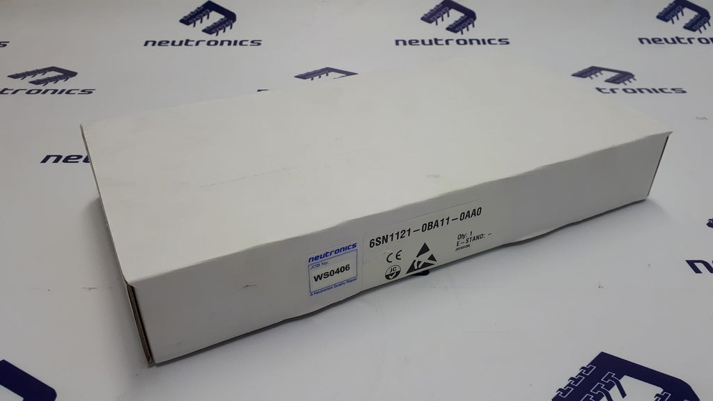 Siemens 6SN1121-0BA11-0AA0 Simodrive 611 - Axis Module