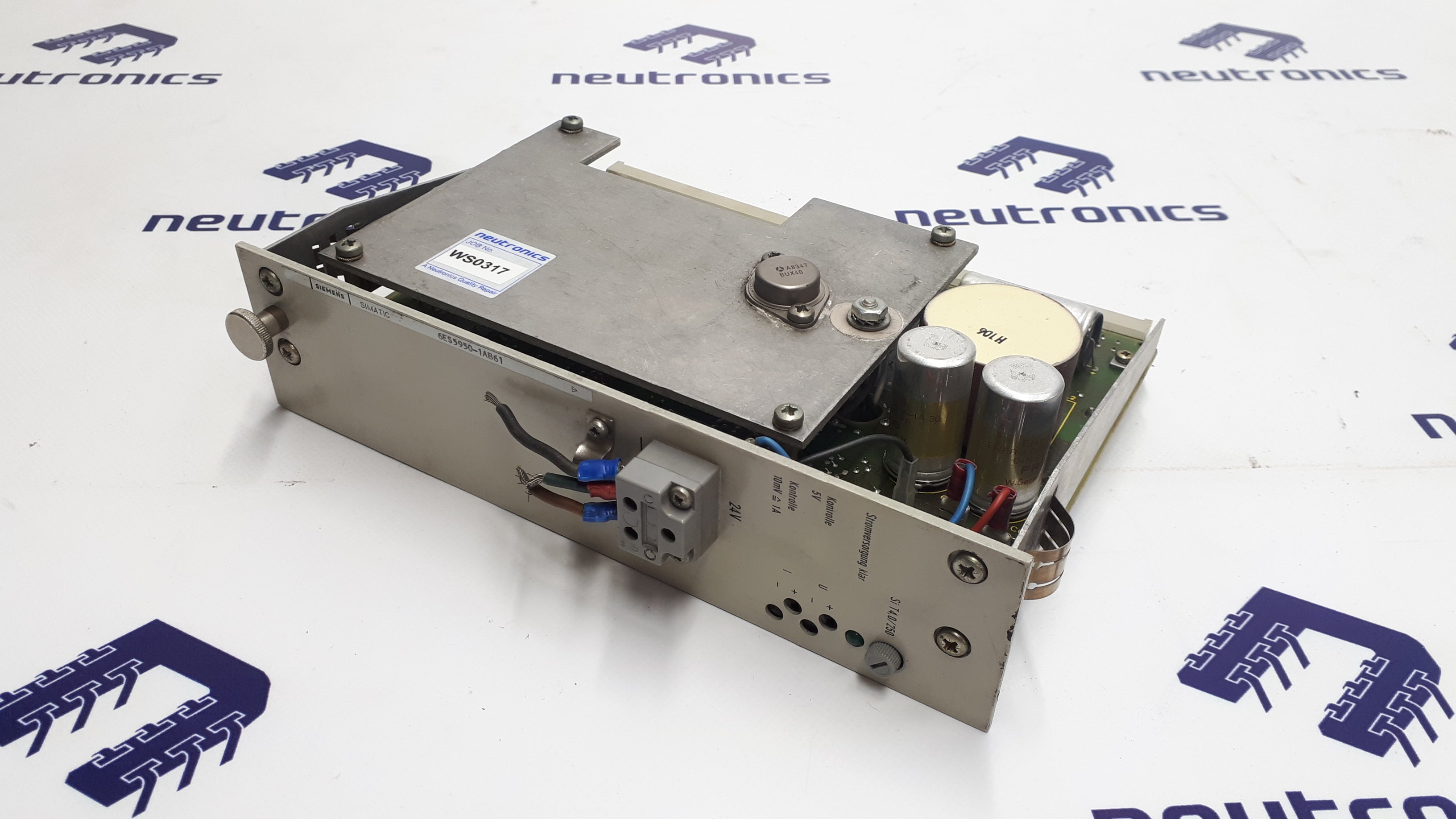 Siemens 6ES5950-1AB61 Simatic S5 Power Supply