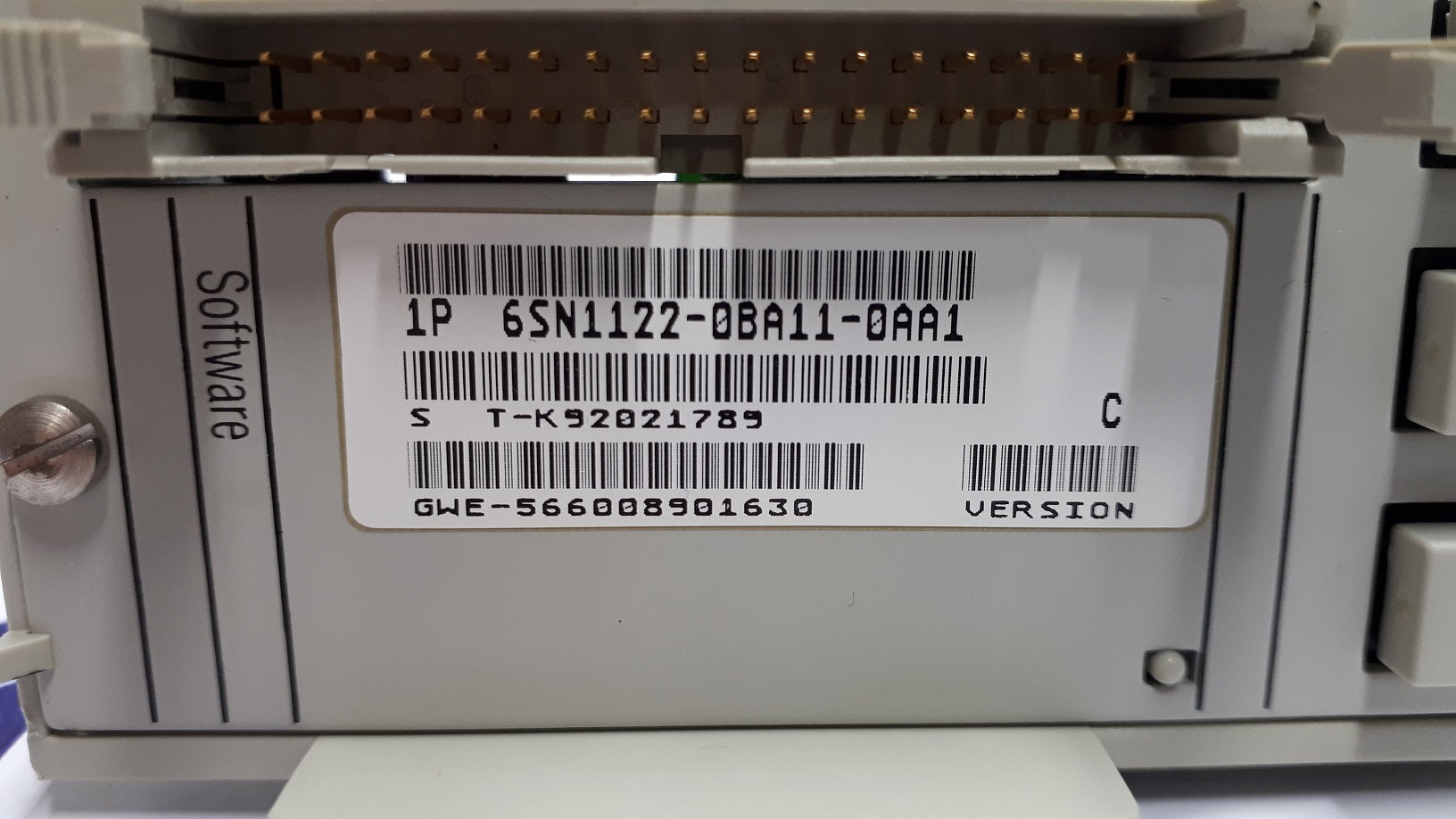 Siemens 6SN1122-0BA11-0AA1 Drive