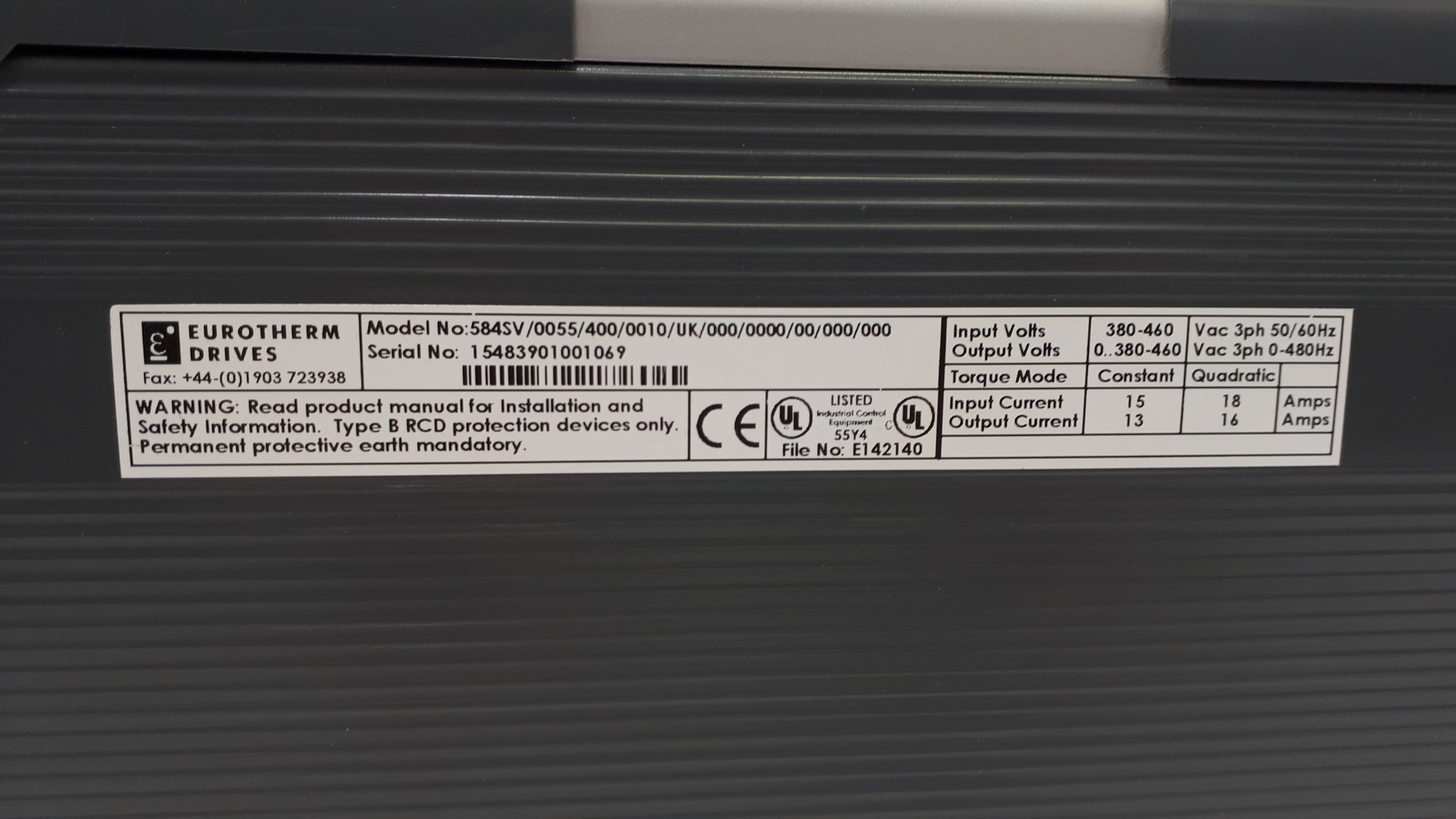 Eurotherm 584SV