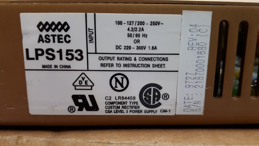 Astec LPS153 PSU