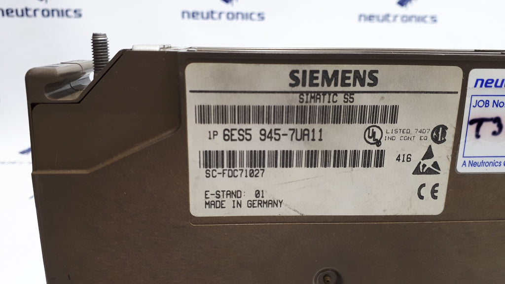 Siemens 6ES5 945-7UA11 Simatic S5 945 CPU