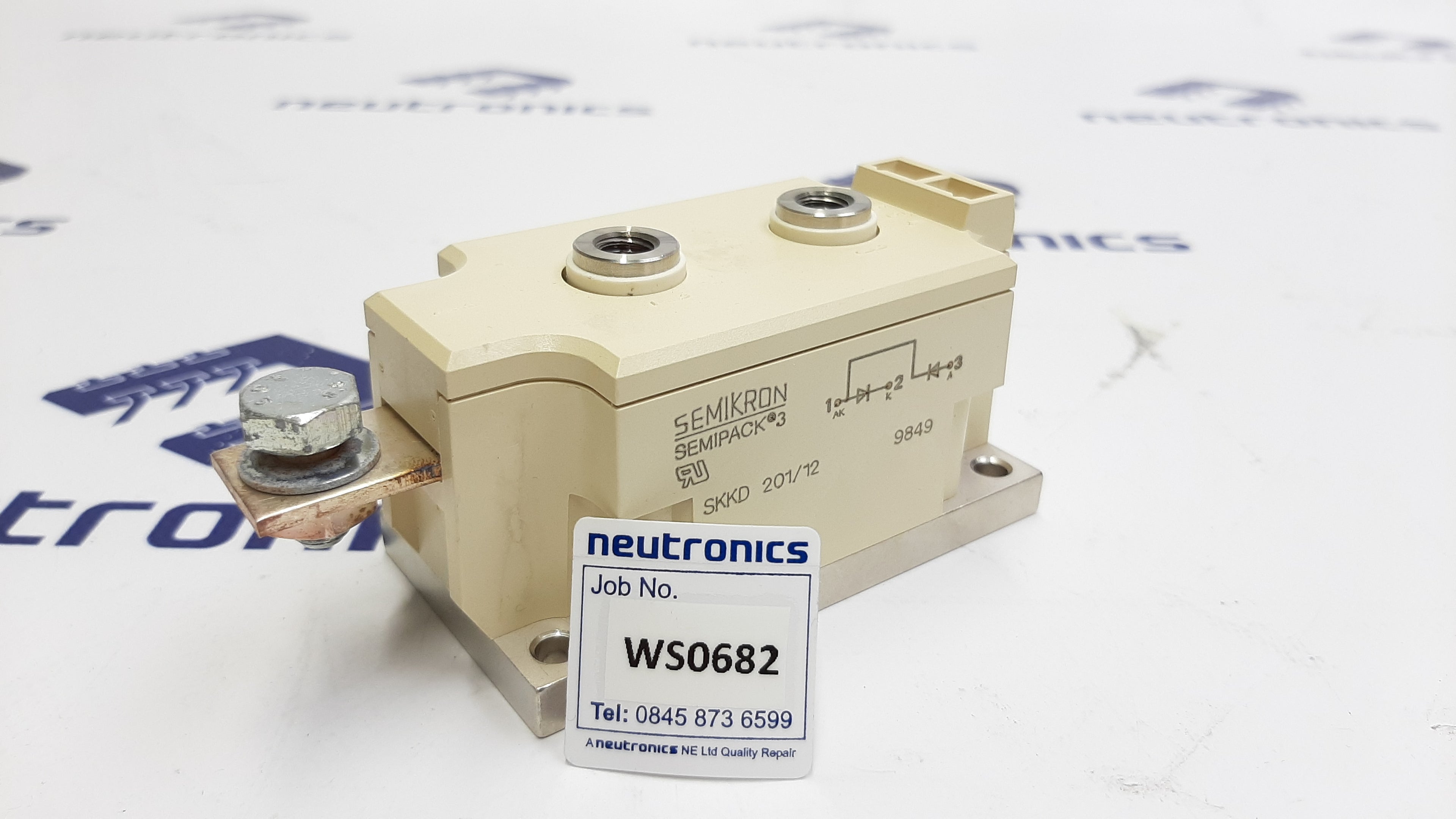 Semikron SKKD 201/12 Rectifier Module