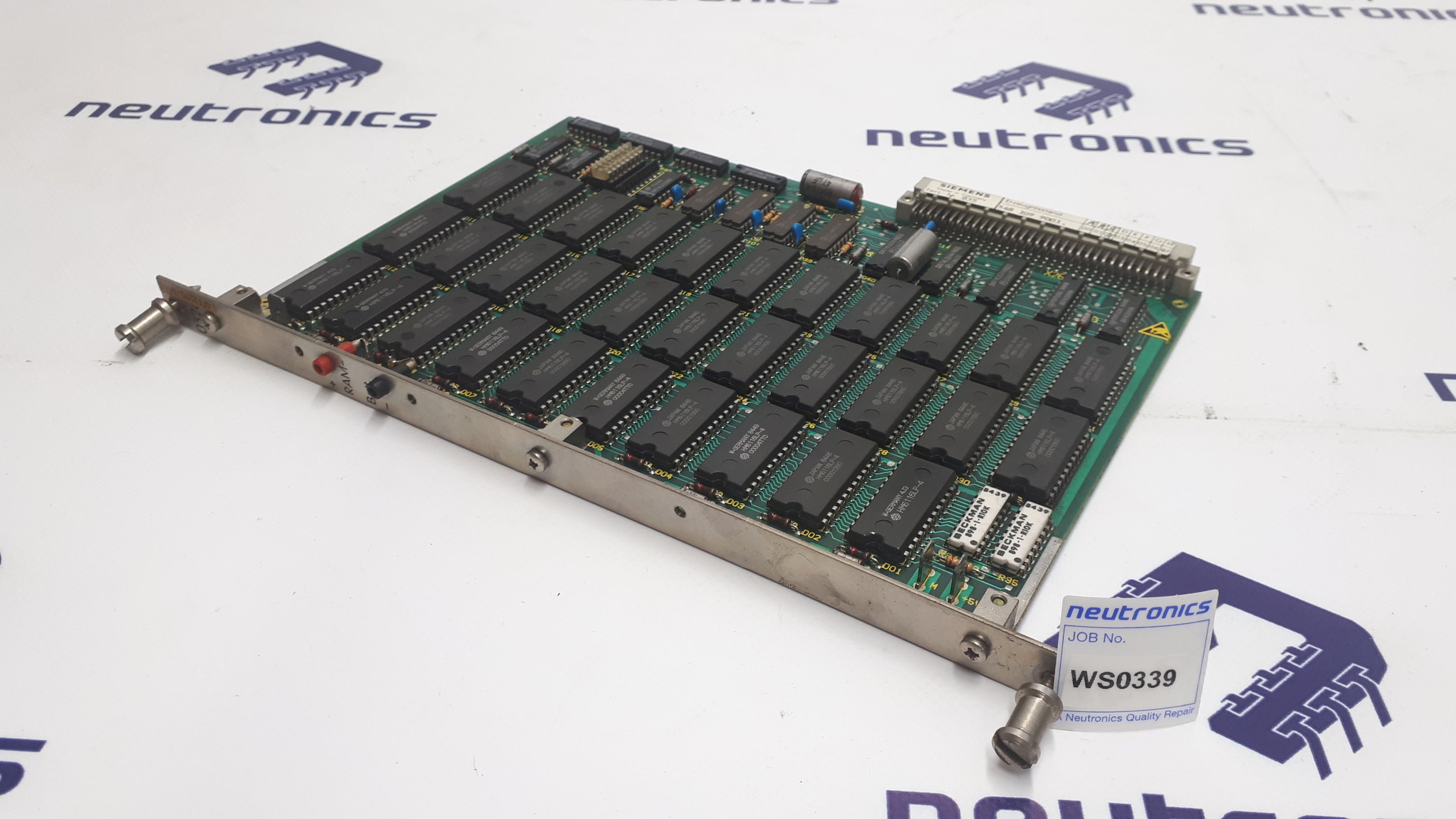 Siemens 6FX1190-1AA00 Card