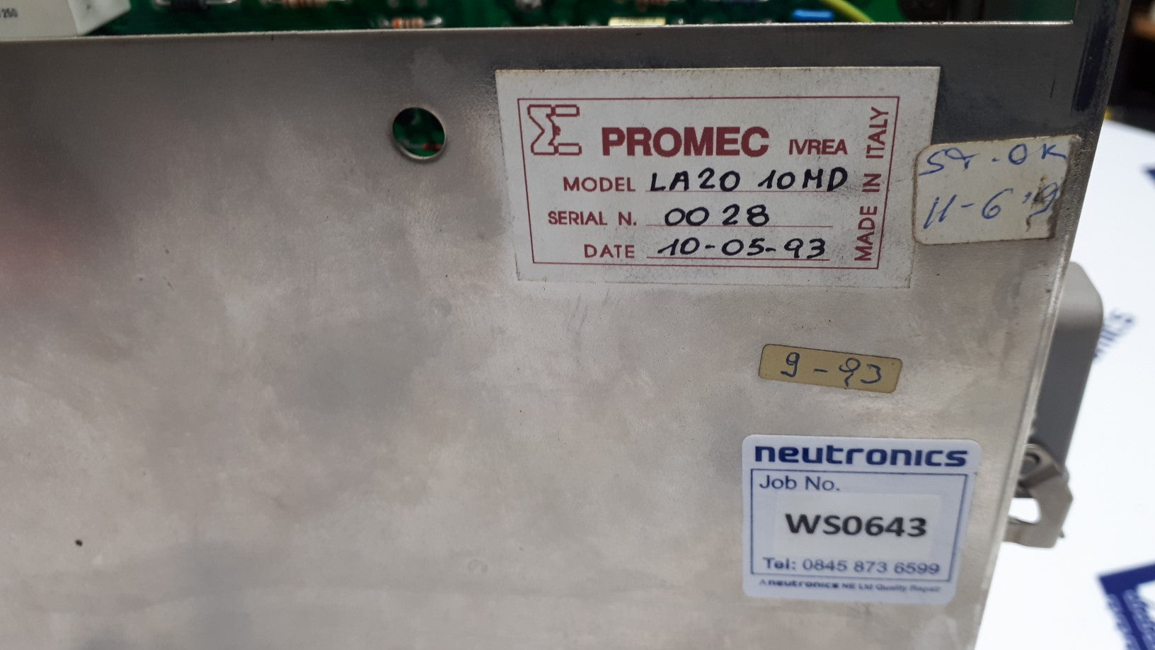 Allen-Bradley LA20 10MD Power Supply