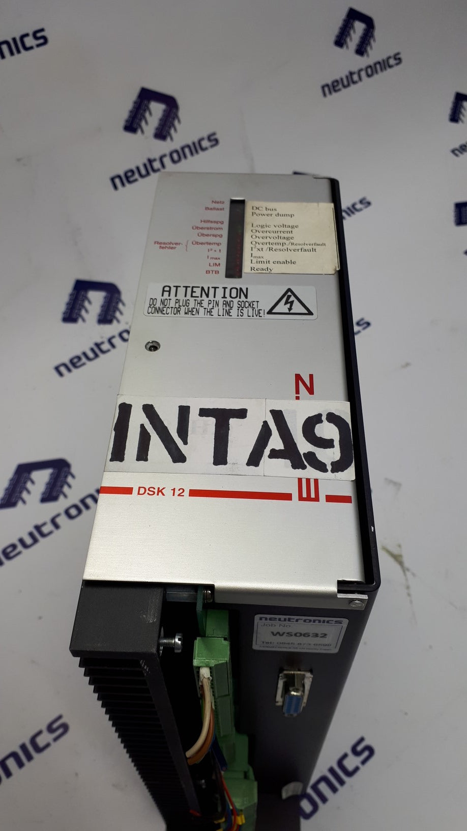 Bautz DSK12-C5-000-AA-ES3 DC Servo Drive