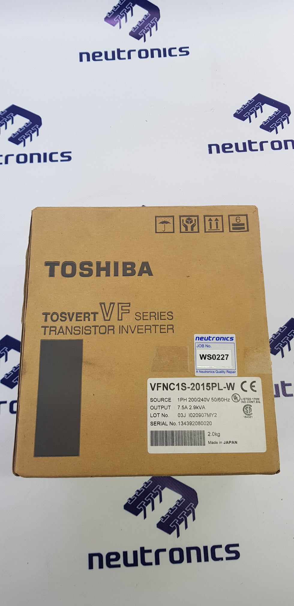 Toshiba VFNC1S-2015PL-W Inverter