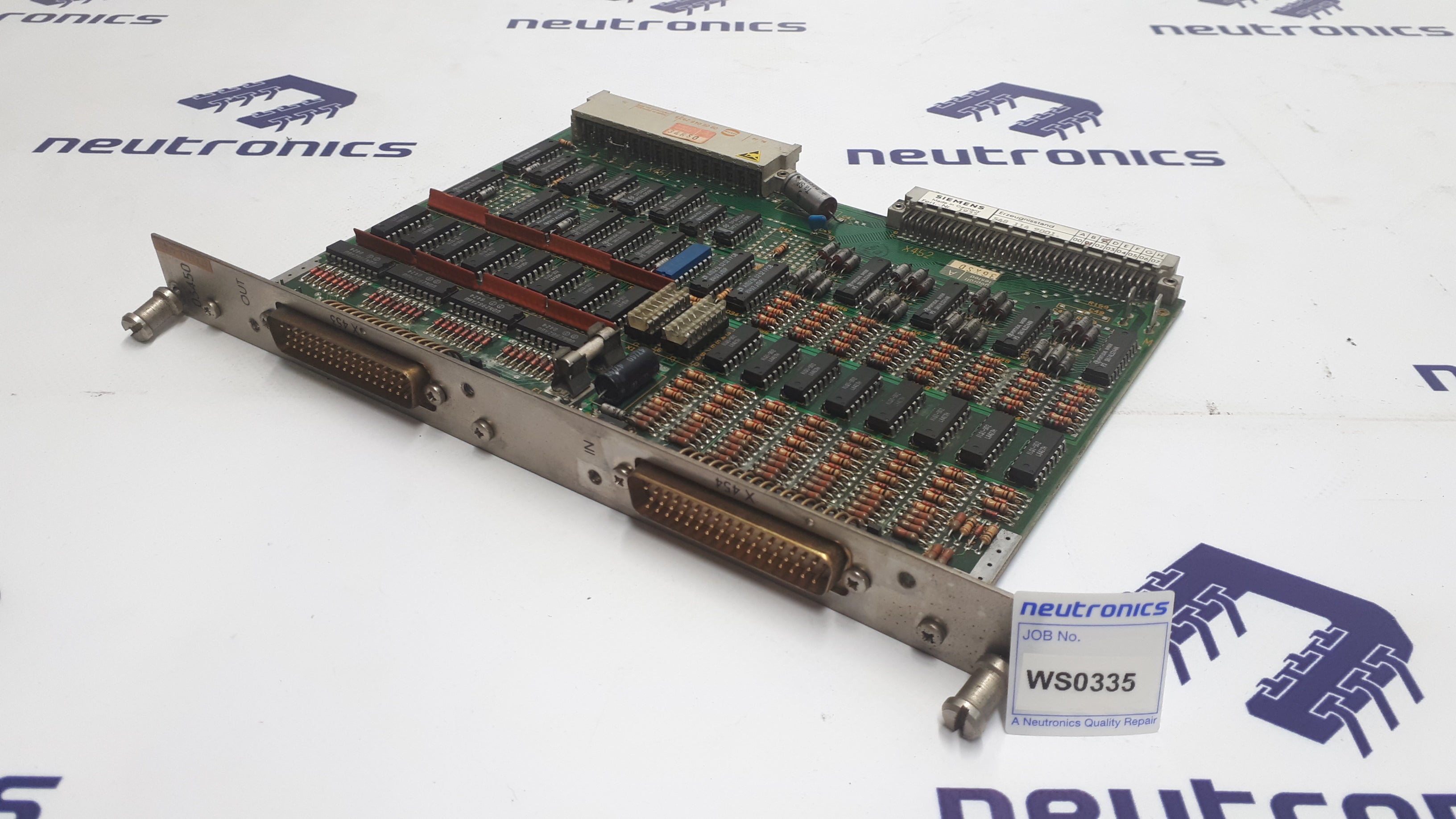 Siemens 6FX1111-4AA00 Card