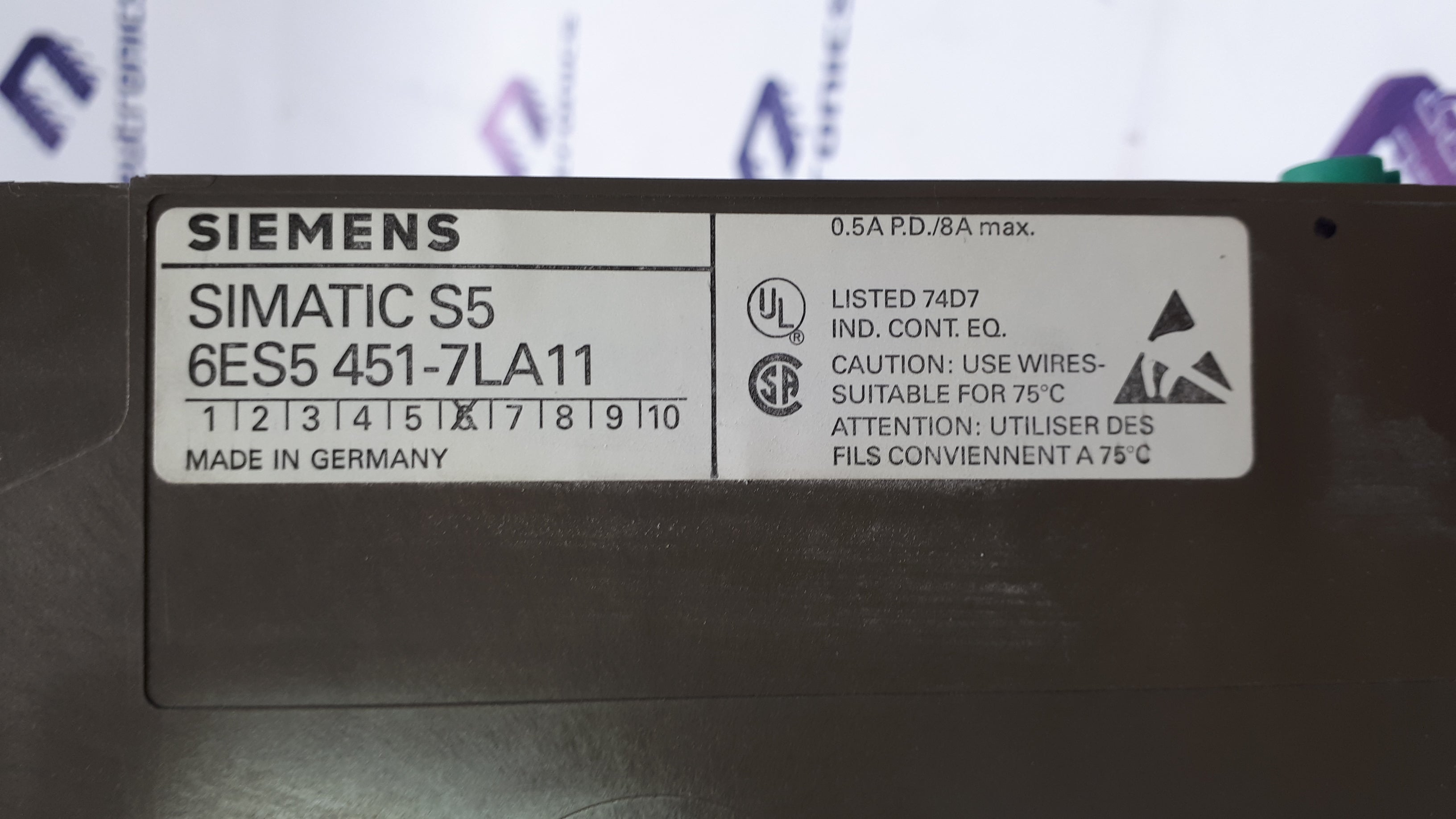 Siemens 6ES5 451-7LA11 Simatic S5 Digital Output Card