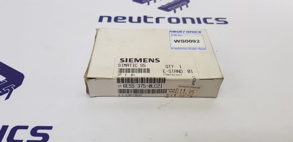 Siemens 6ES5 375-0LC21