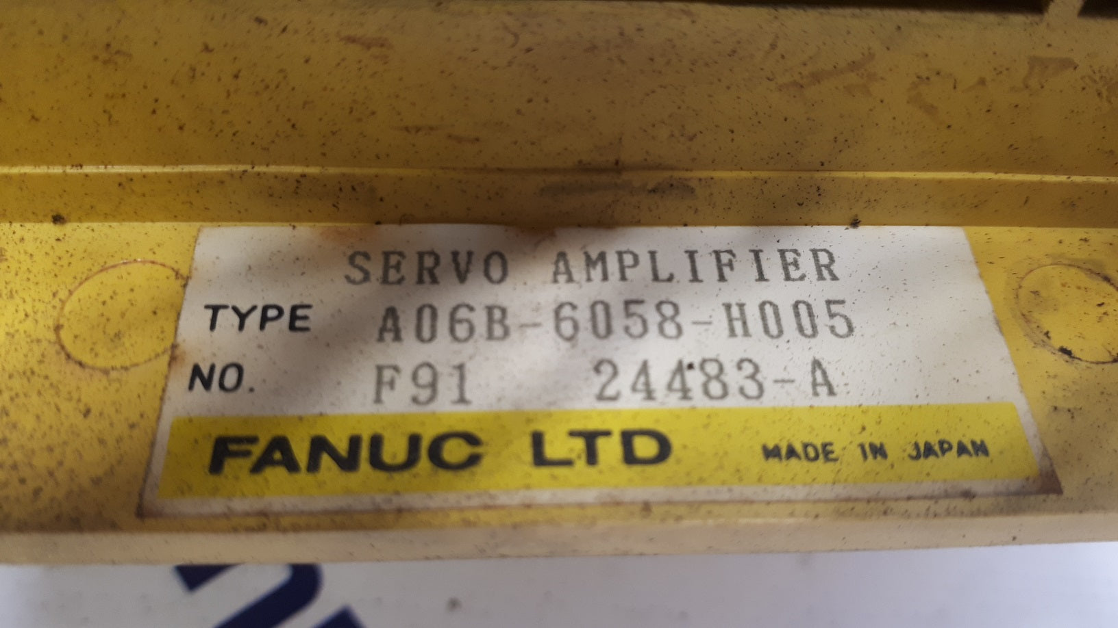 Fanuc A06B-6058-H005 Servo Amplifier