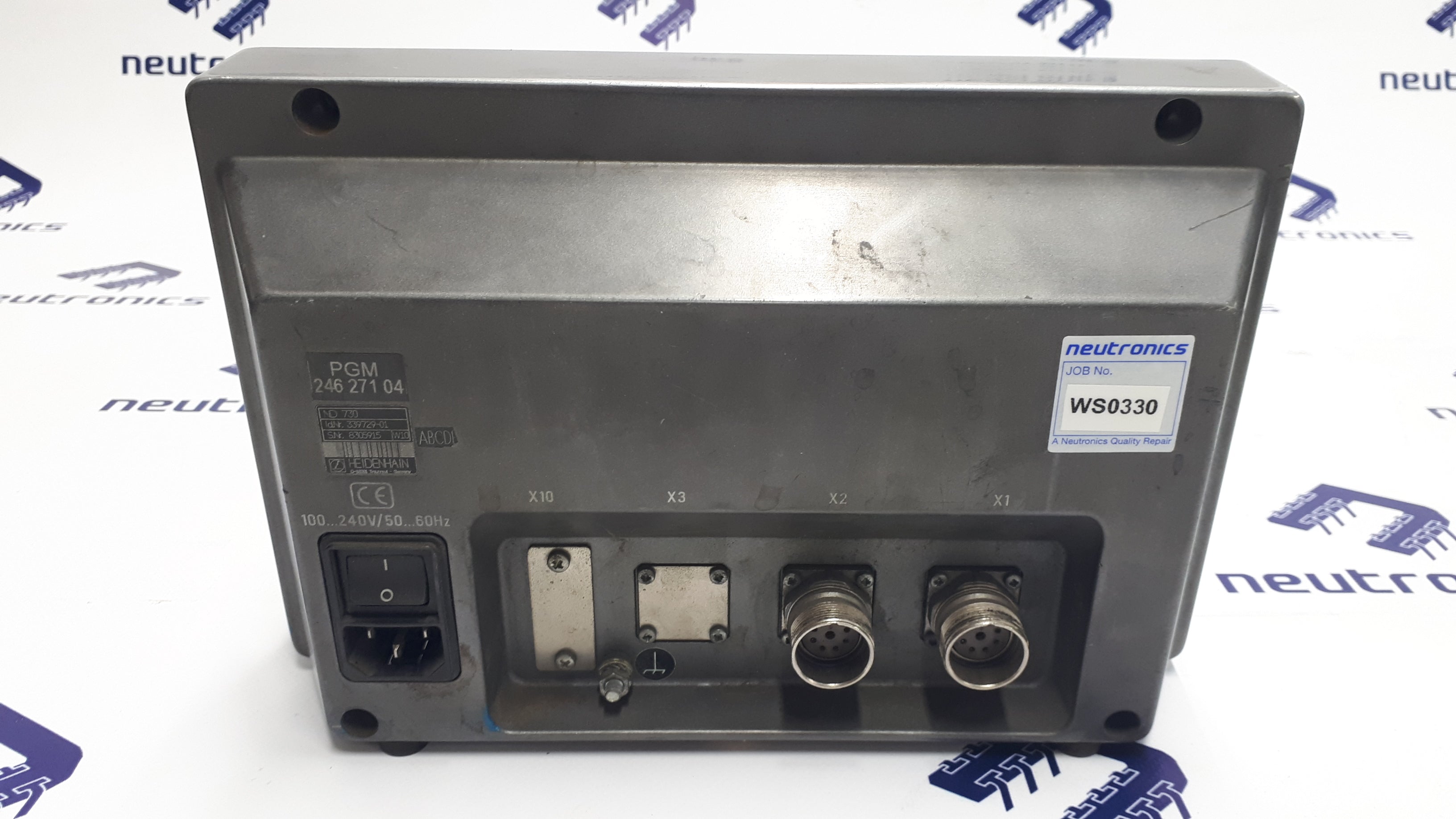 Heidenhain ND 730 PGM 246 271 04 Position Display Unit (Back only)