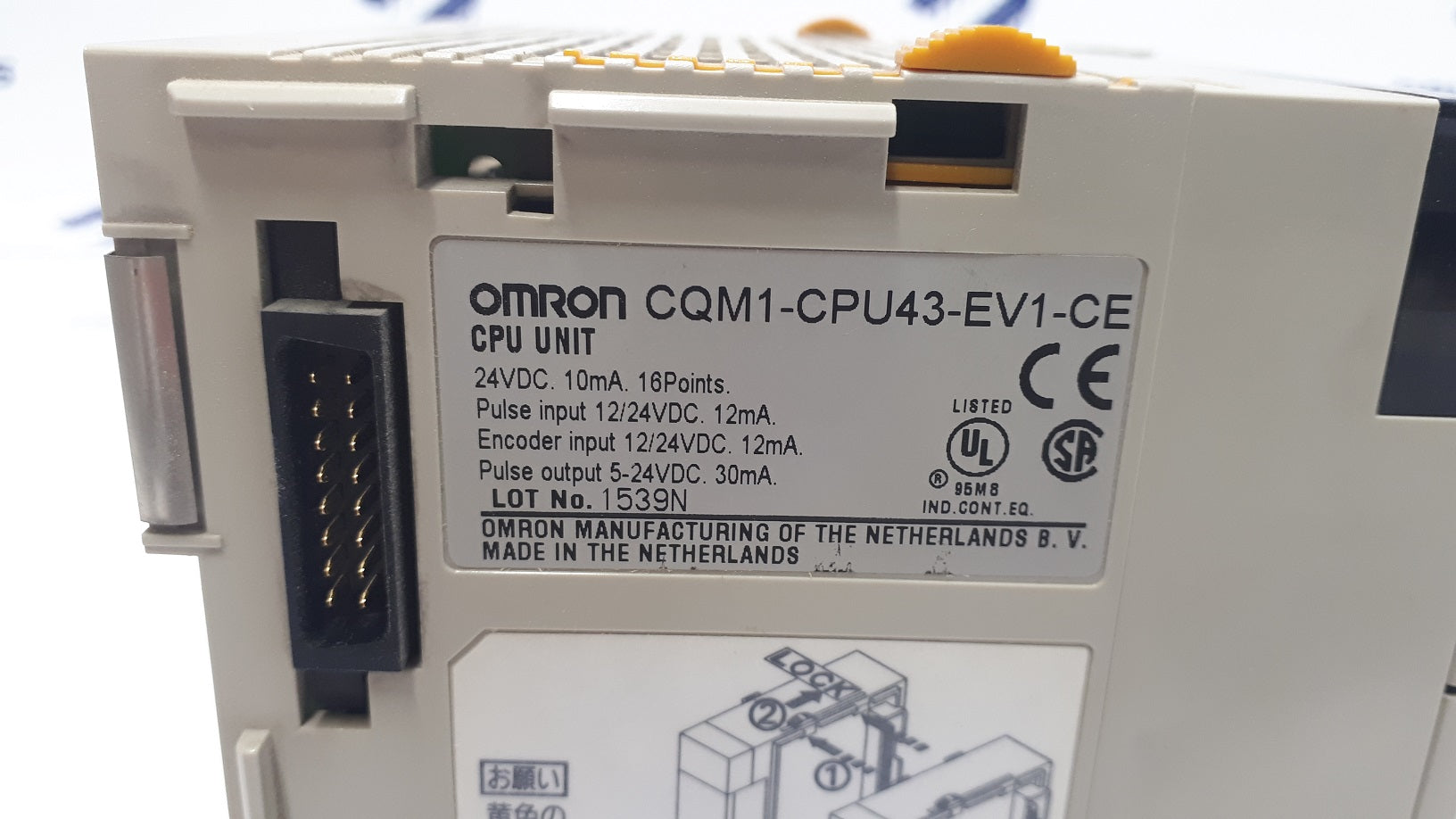Omron CQM1-CPU43-EV1-CE Sysmac PLC Module