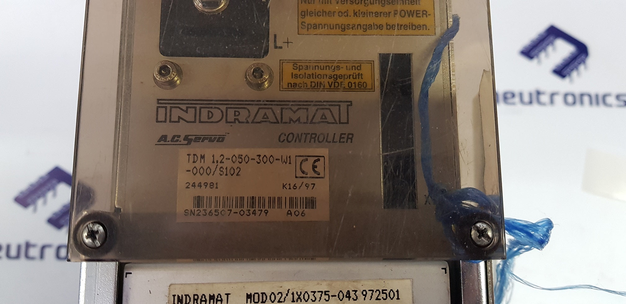 Indramat tdm 1.2-050-300-w1-000/s102