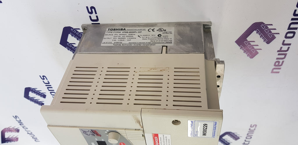Toshiba VFS9-4022PL-WP Inverter