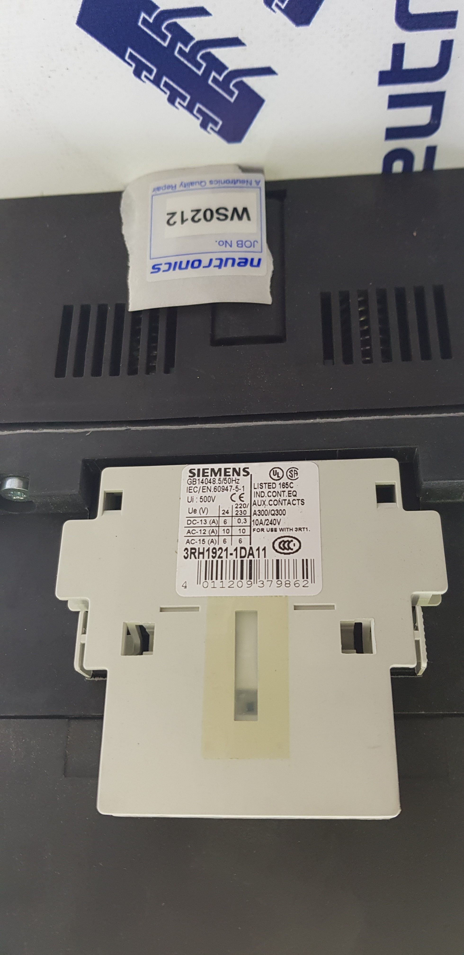 Siemens 3RT1065-6AF36 Contactor