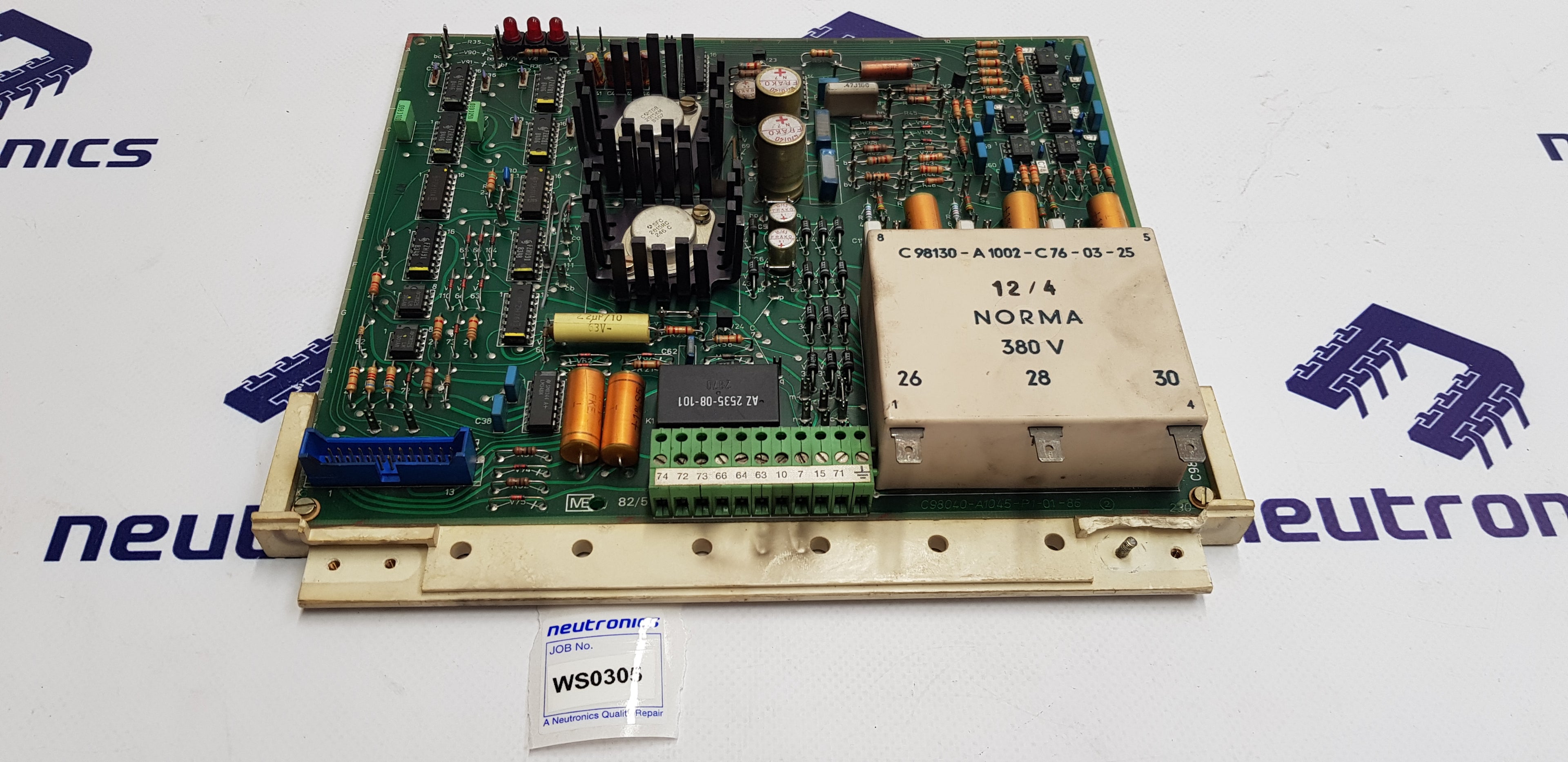 Siemens C98130-A1002-C76-03-25 Card