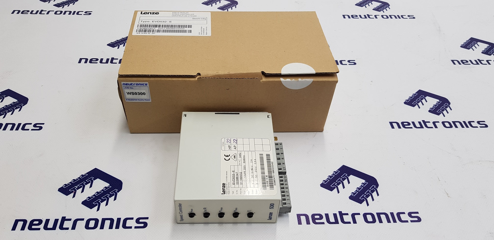 Lenze EVD532 Speed controller