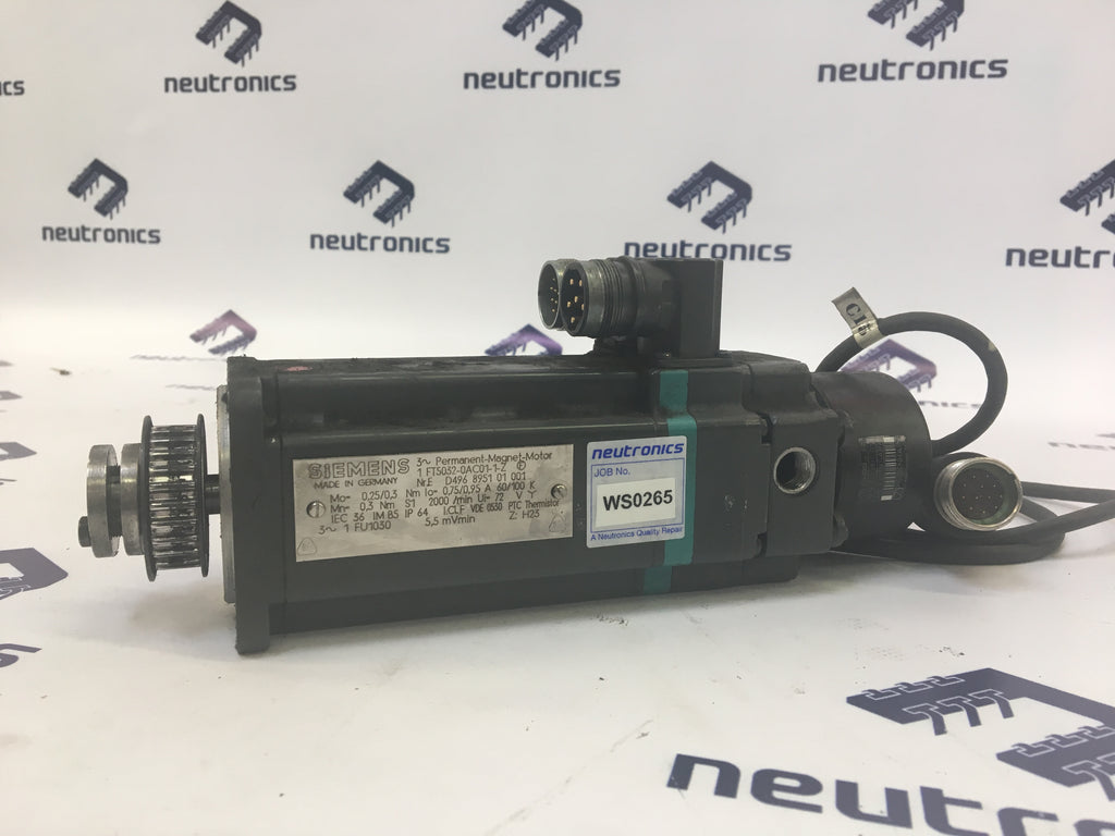 Siemens 1FT5032-0AC01-1-Z Motor