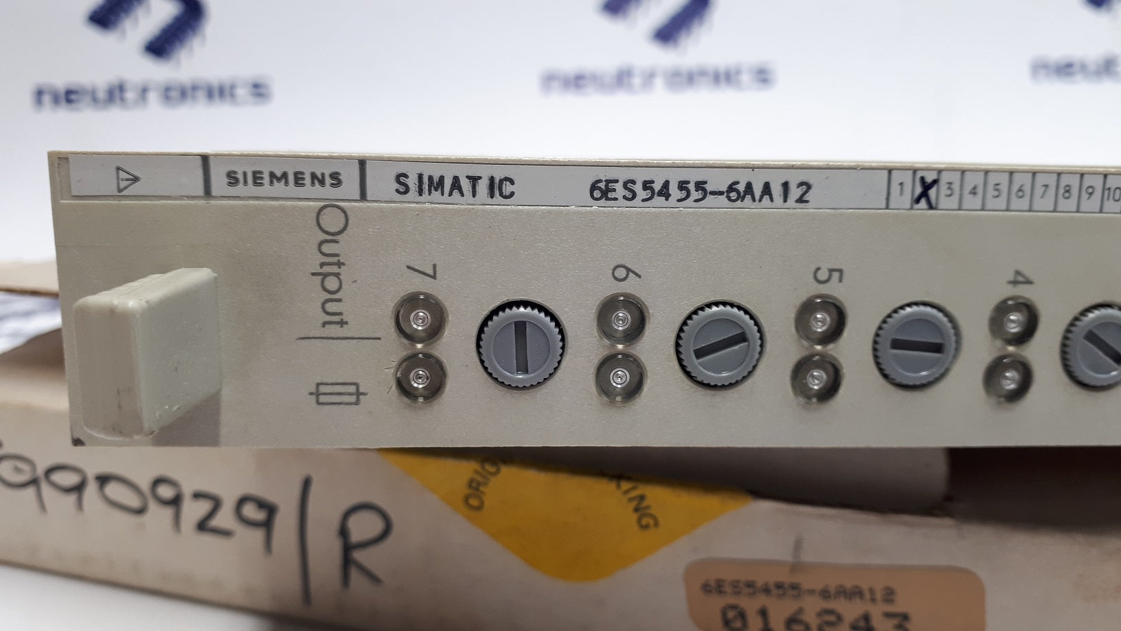 Siemens 6ES5 455-6AA12 Simatic S5 Digital Output Module