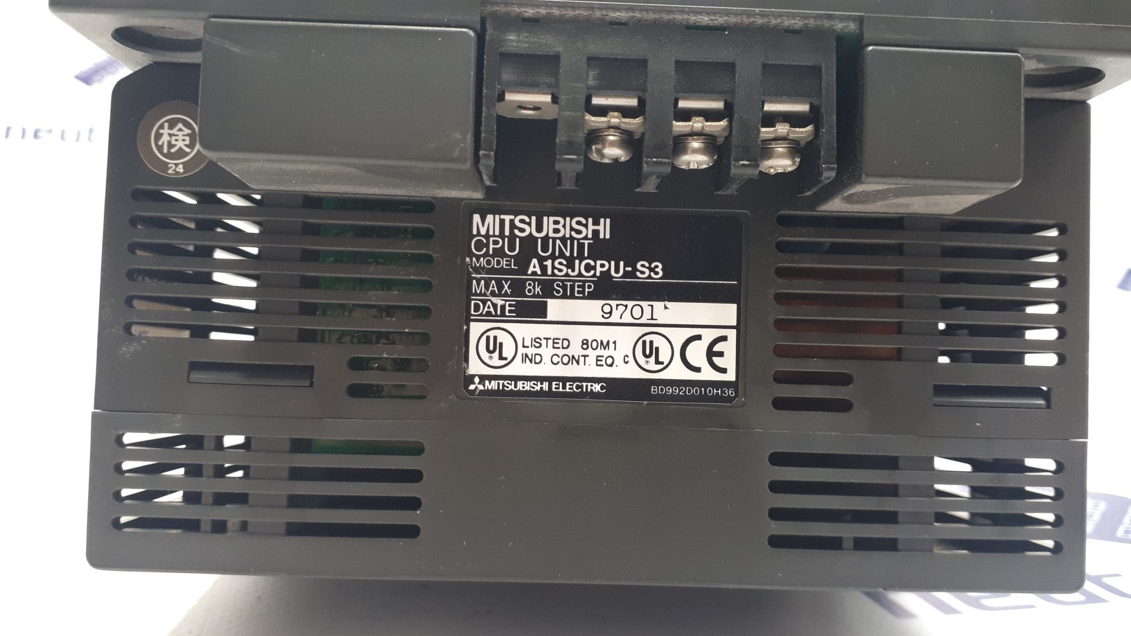 Mitsubishi A1SJCPU-S3-A Melsec A1S Series Processor Module with 5 slot rack