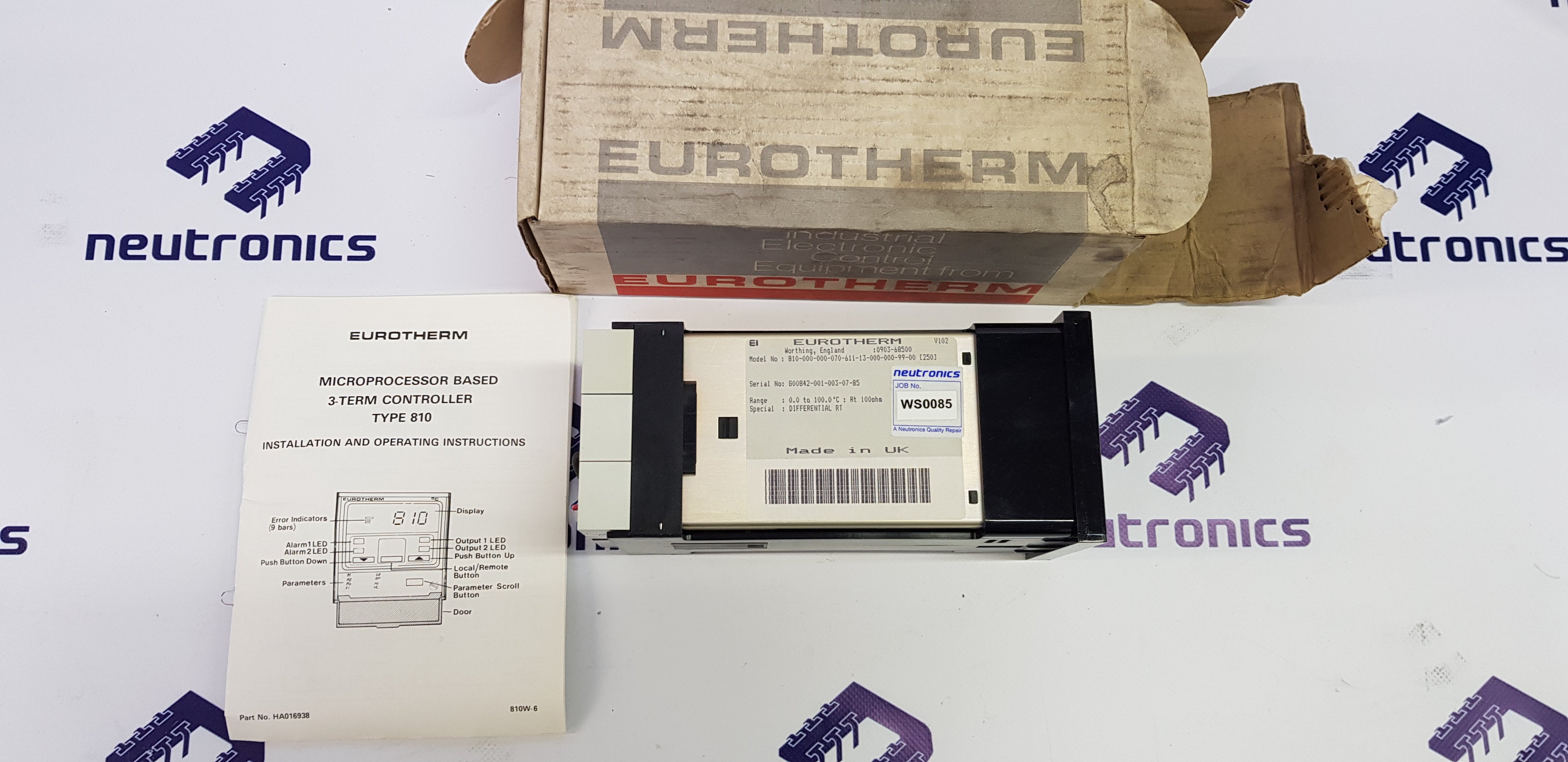 Eurotherm 810-000-000-070-311-13-000-000-99-00