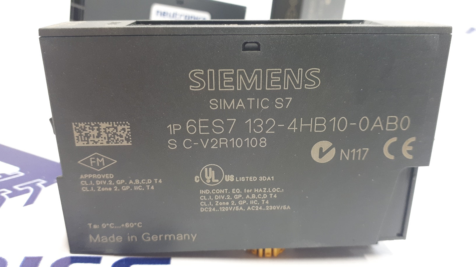Siemens 6ES7 132-4HB10-0AB0 Simatic S7 ET200S Electronic Module