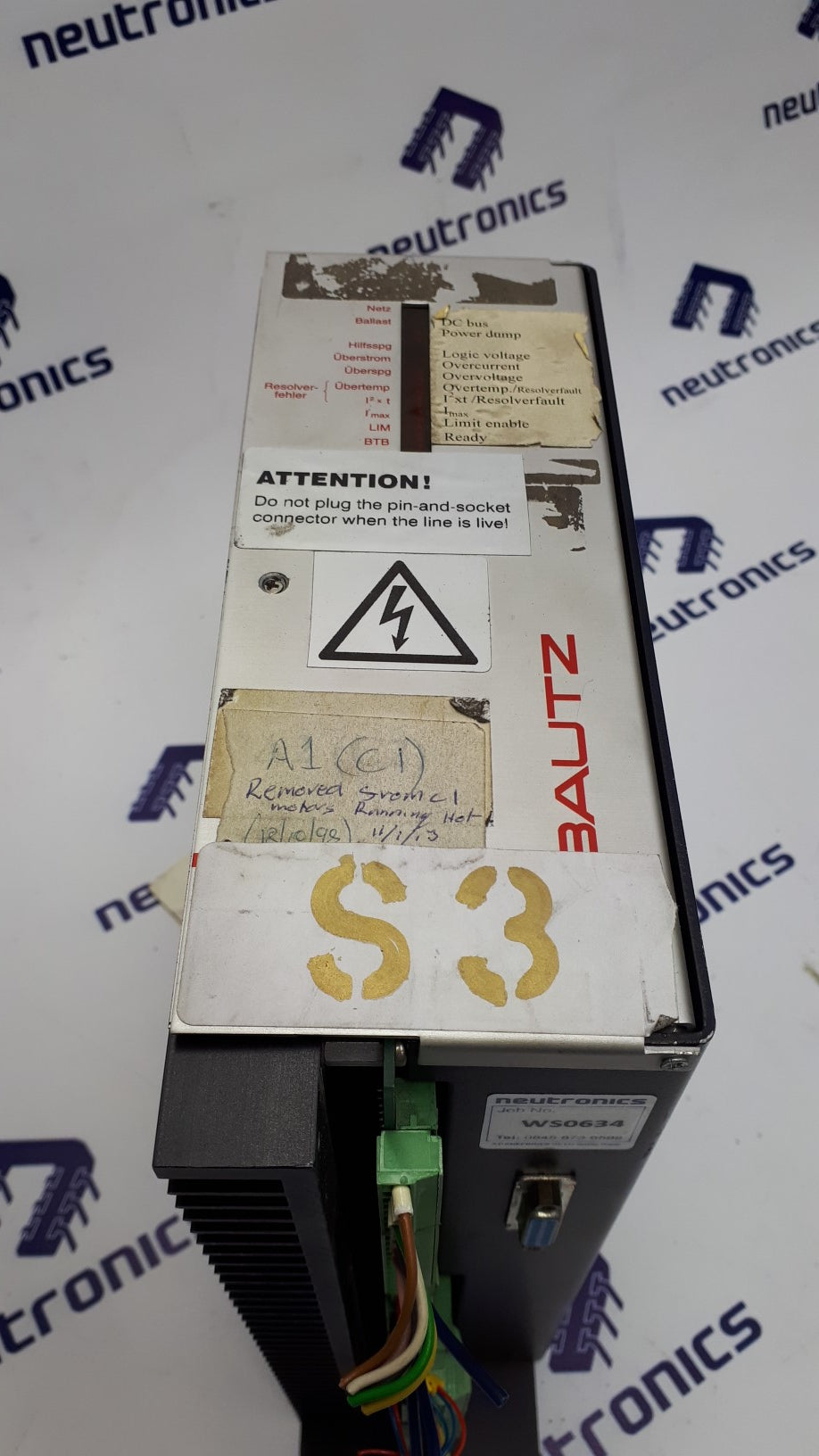Bautz DSK04-05-000-AA-ES3 DC Servo Drive