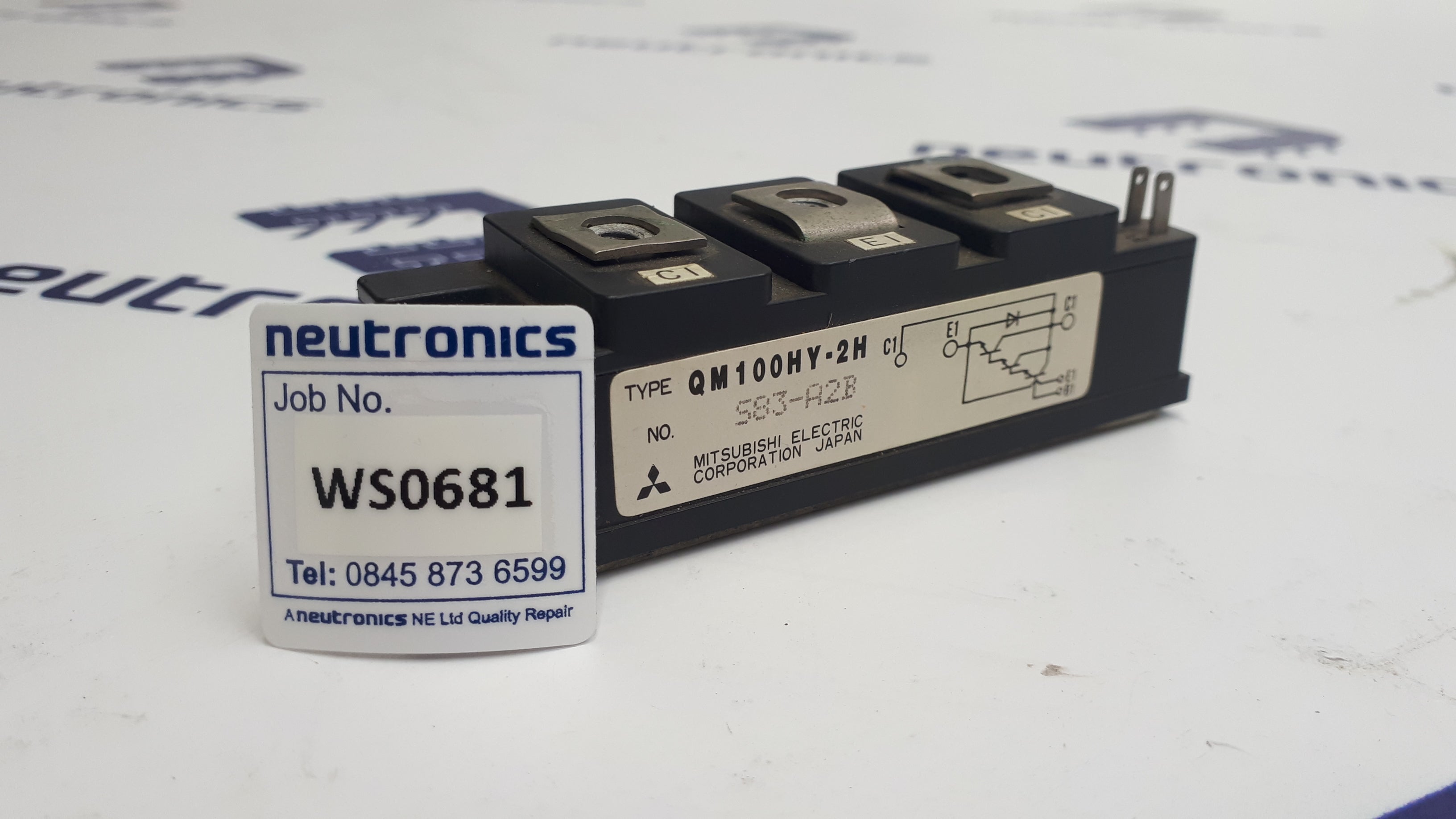 Mitsubishi QM100HY-2H Power Module