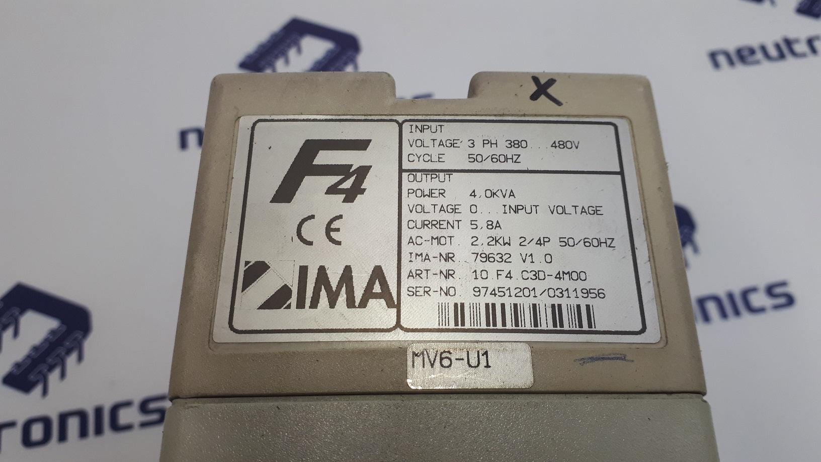 KEB 10.F4.C3D-4M00 Combivert 1.5Kw Inverter