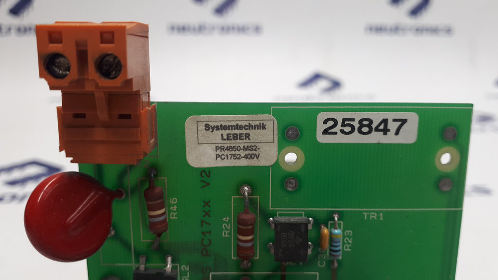 Systemtechnik Leber PR4850-MS2-PC1752-400V Rectifier Module