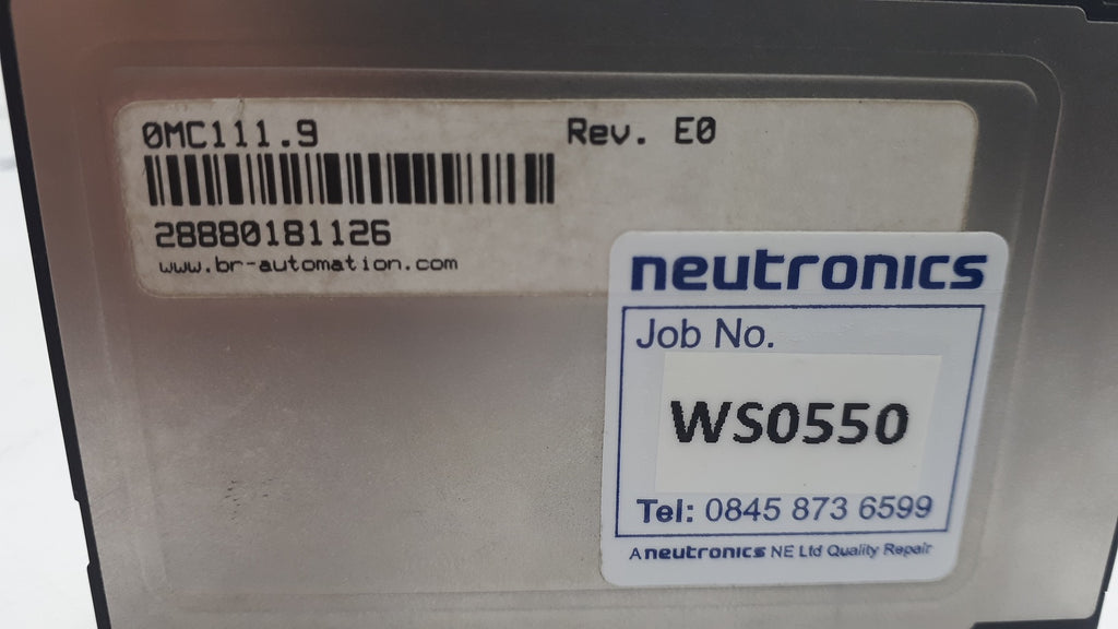 B&R 0MC111.9 REV.E0 PLC module memory card