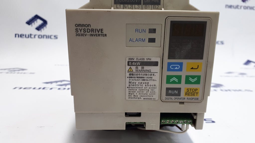 Omron 3G3EV-AB004-CE Inverter 0.4kW