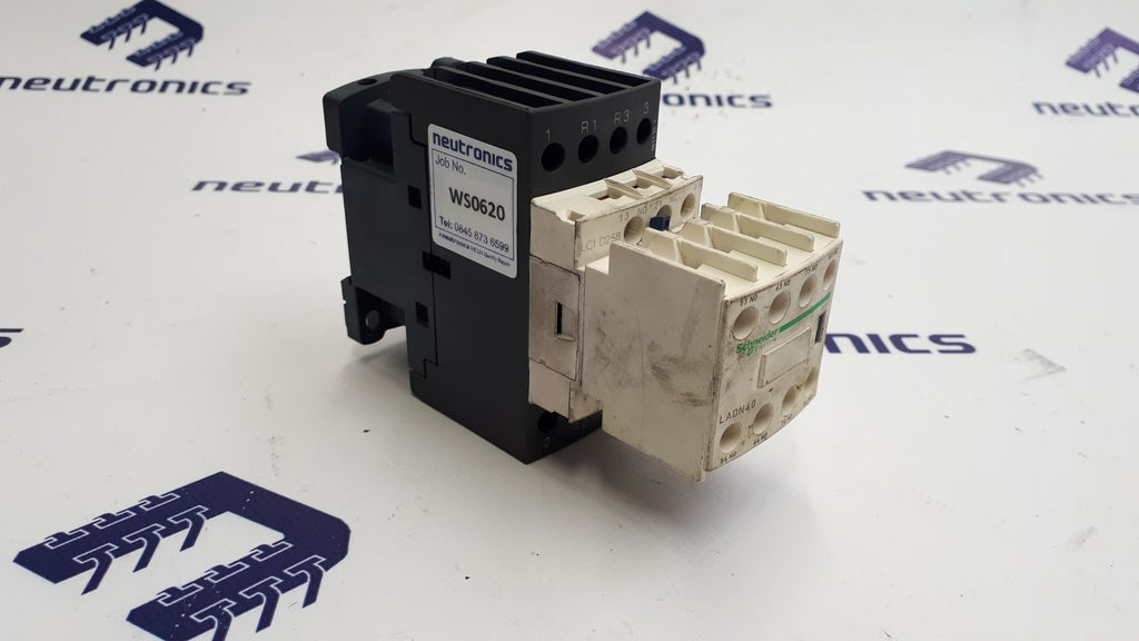 Schneider Electric LADN40 / LCI D258 Contactor and Auxilliary Block