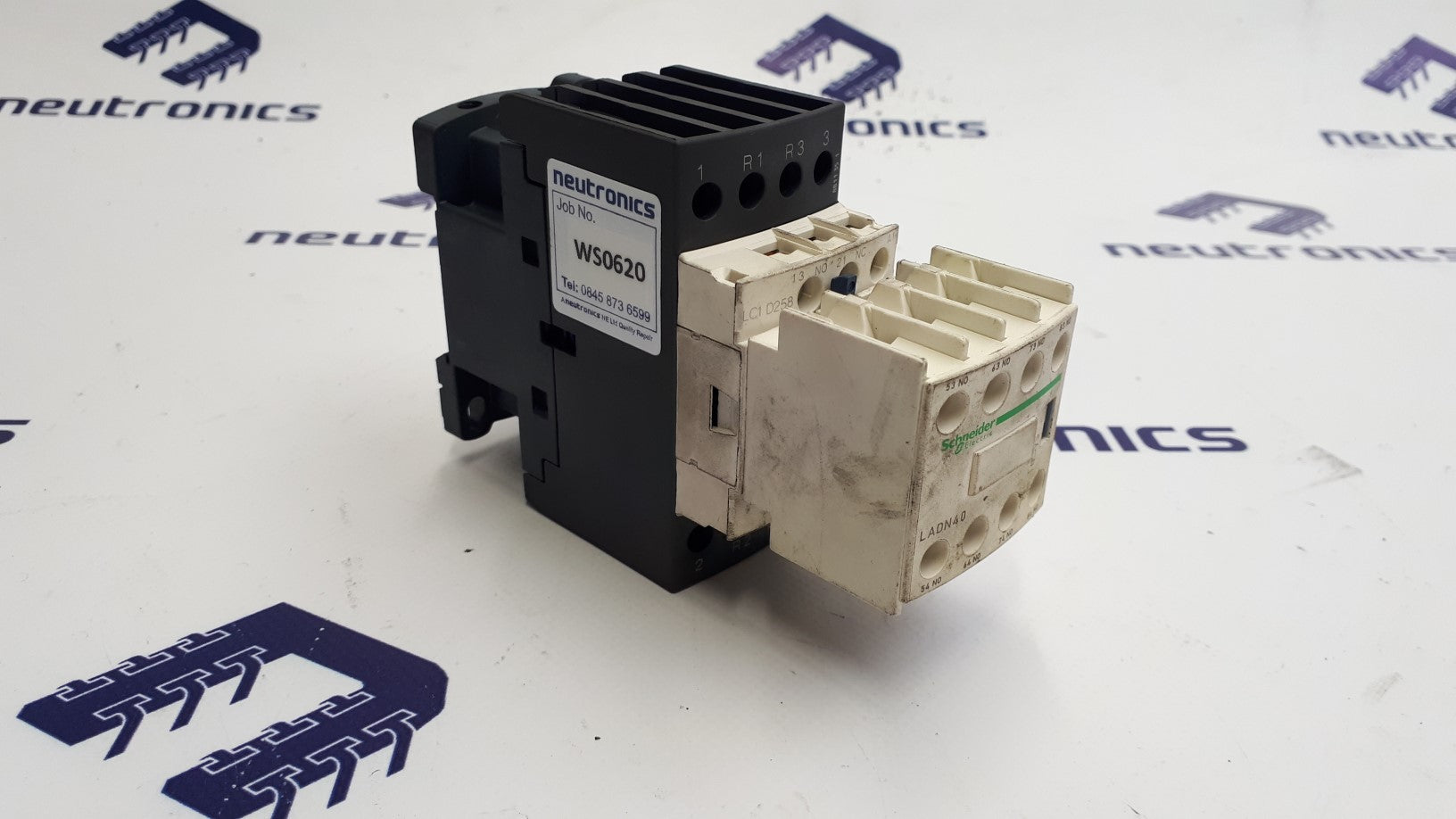 Schneider Electric LADN40 / LCI D258 Contactor and Auxilliary Block