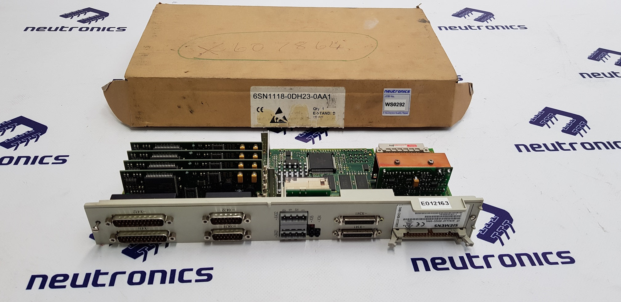 Siemens 6SN1118-0DH23-0AA1 Control Module