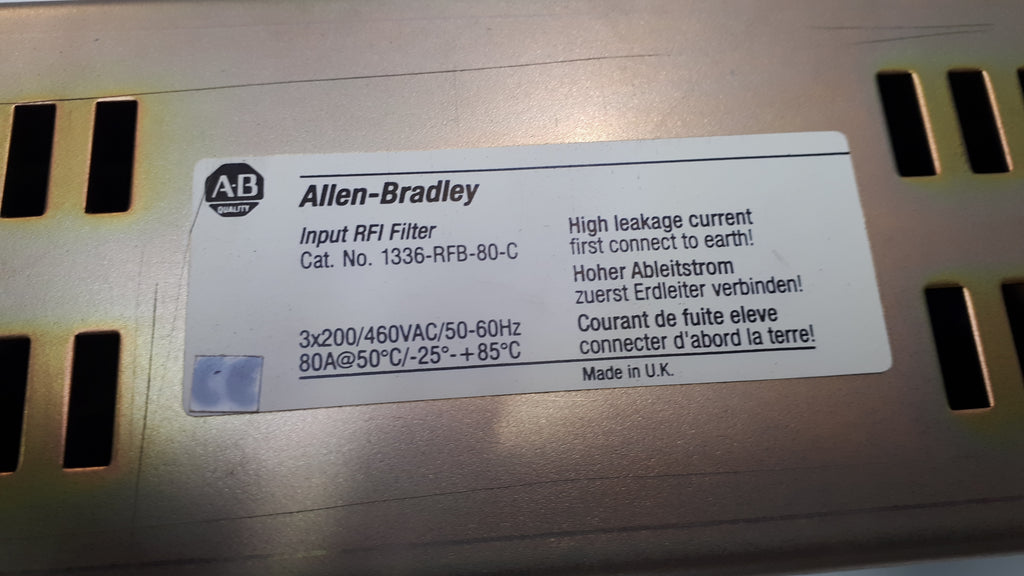 Allen-Bradley 1336-RFB-80-C RFI Filter