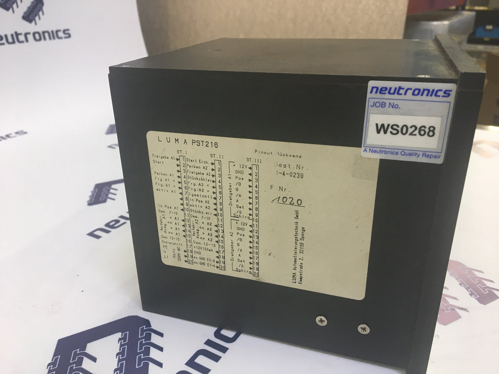 Luma PST216 Luma Control