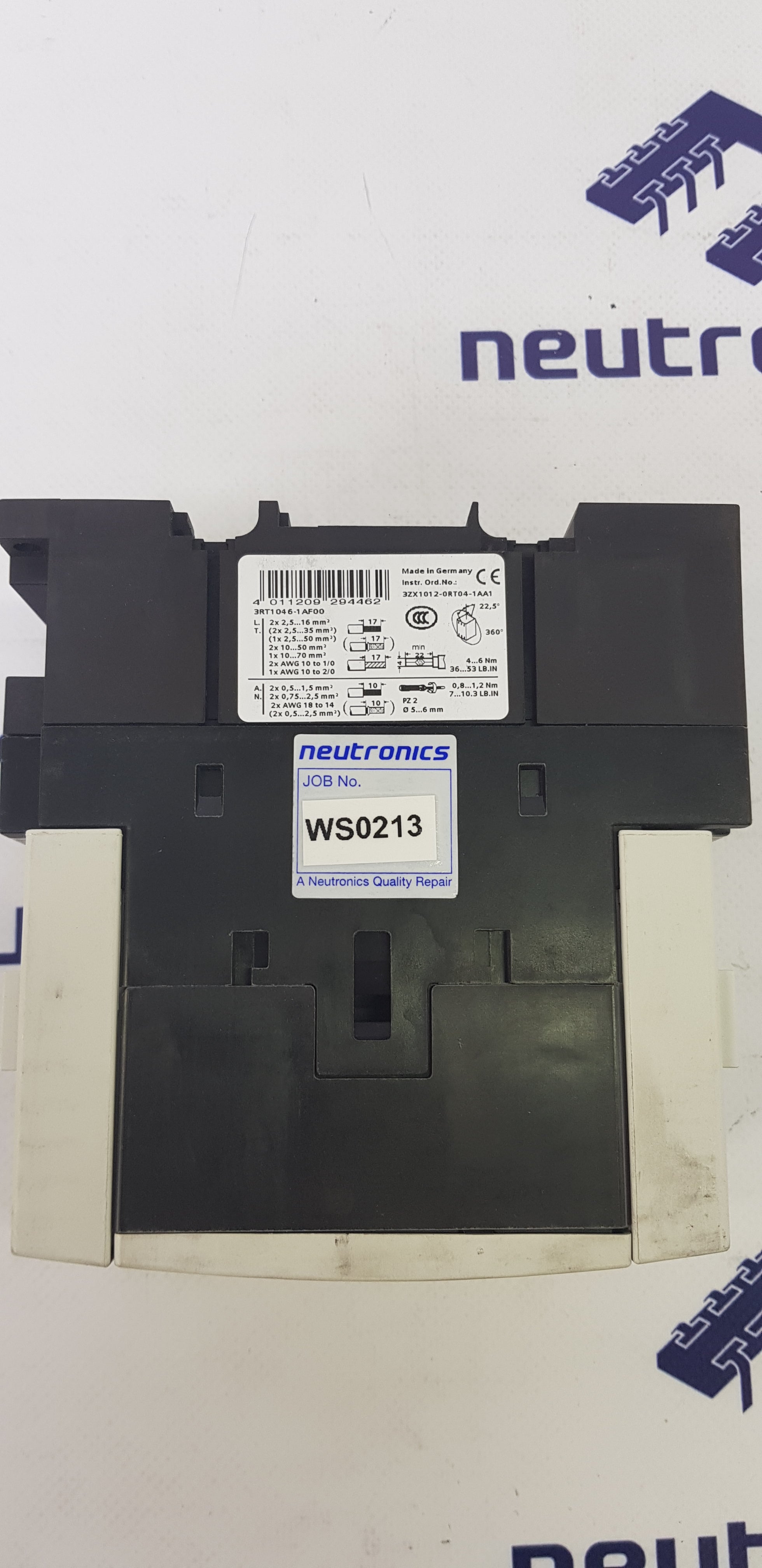 Siemens 3RT1046-1AF00 Contactor
