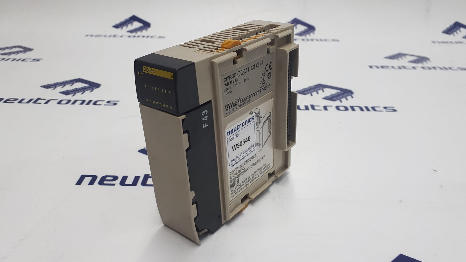 Omron CQM1-OD214 8 Point Transitor Output Module PNP