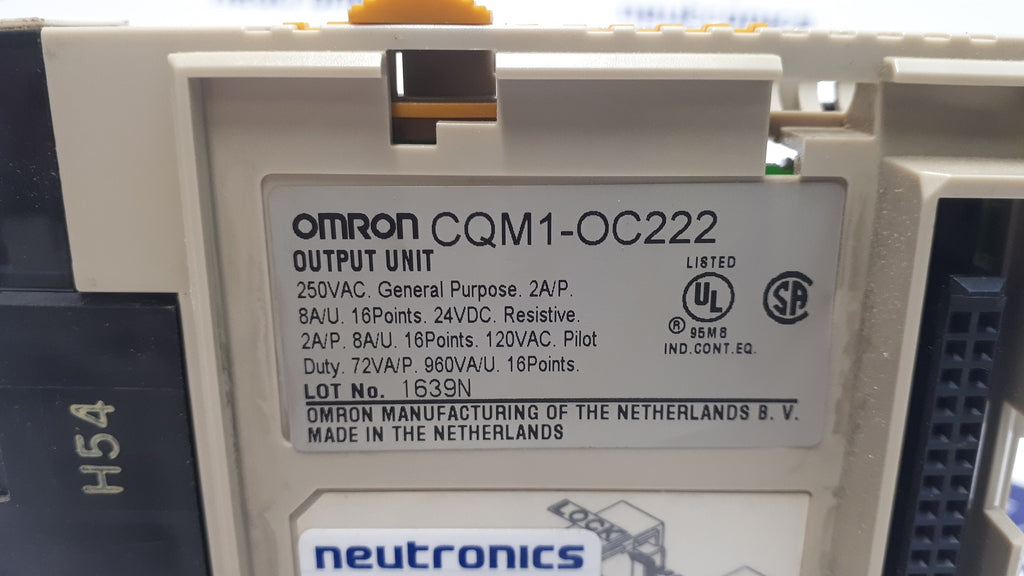 Omron CQM1-OC222 16 Channel Relay Output Module